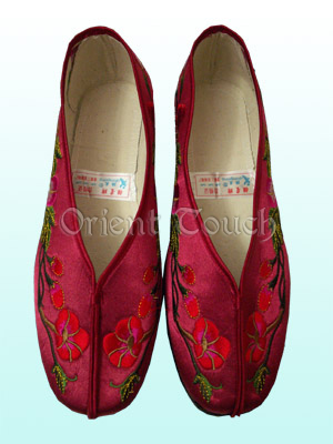 Water Lily Embroidery Shoes